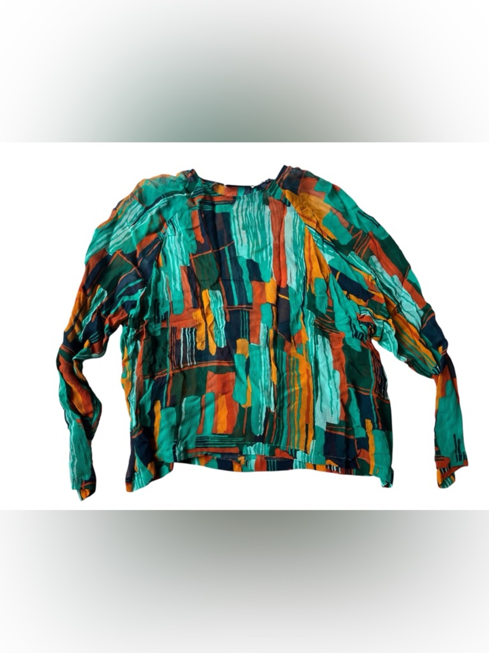 ROSEANNA MULTICOLOR BLOUSE LONG SLEEVE 34 or 4/6 US WOMENS